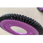 Pig Hair Monforts Stenter Dyeing Brush Wheels For Dyeing Finishing Machine for sale