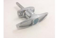 China Doorhardware T Handle Garage Door Lock Bright Chrome Plated ROHS Certificate supplier