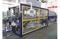 China Liquid Bottle Cardboard Tray Shrink Packaging Equipment For Beverage Line supplier