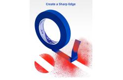 China High Performance 2090 Crepe Paper Blue Masking Tape Painter′s Tape supplier