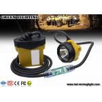 LED Mining Cap Lights miners cap lamp with 3.7V 10.4Ah SAMSUNG battery pack for sale