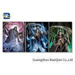 Creative Designer Skull 3D Picture For Wall Decor , Flipped Changing Lenticular Poster for sale