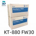 Solvay PEEK KetaSpire KT-880 FW30 PolyEtherEtherKetone 30% Carbon Fiber Polymer All Color for sale