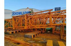 China 6000kg Second Hand Movable Tower Crane TC6010-6 Hydraulic Engine supplier