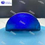 Moissanite Raw Gem Stone Royal Blue Synthetic SiC Monocrystal Mohs Hardness 9.25 Raw Materials For Jewelry for sale