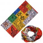 Digital Printing Heat Transfer Foil Microfiber Polyester Face Shield for sale