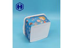China 3.2L Plastic Cheese And Christmas Cracker Packaging Box With Handles Custom Label supplier