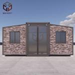 Weather Resistant 10ft Expandable Container Homes Modular House