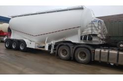 China 45CBM Pneumatic Cement Trailers Dry Bulker Truck Transporter supplier