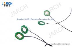 China 1 Circuit Ultrathin Compact Hollow Slip Ring Used In Laboratory Equipment supplier