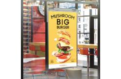 China 43 Inch Window Double Sided LCD Screen Panel Displays supplier