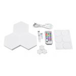 3cm Small Plug In Night Lights 1W Splicing Touch LED Hexagonal Night Light for sale