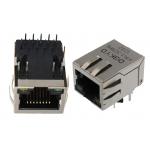 Shielded Gigabit ehternet RJ45 PCB Connector with Transformer RJ45 Network socket for sale