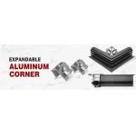 Expandable Aluminium Hardware Corner Joint Convenient And Swift Installation for sale
