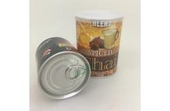 China Aluminum Easy Open End Lid Paper Cans Packaging For Powder supplier