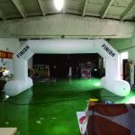 Custom outdoor inflatable entrance start finish line arch for advertising for sale