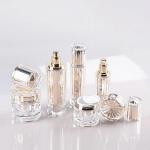 Customized Acrylic Bottle Jar Set for Cosmetic Packaging 30ML 50ML 100ML 30G 50G Perfect for sale