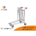Convenience Logistics Trolley Chrome Plated Material Movement Trolley for sale