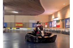 China Collision Proof Mini Racing Go Karts 540w/H Lithium Battery Childs Go Cart supplier