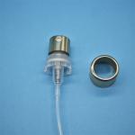 0.1ml/t 15mm 16.3mm Silver Aluminium Cosmetic Crimp Sprayer Fine Mist Perfume Spray Pump for sale