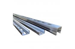 China Silver Anodizing Alloy Aluminum Strut Channel With Excellent Corrosion Resistance supplier