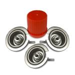 OEM Outdoor Barbecue Metal Gas Cartridge Valve Anti Leaking Lightweight for sale