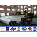 Galvanized Transmission Utility Steel Pole 50FT 60FT 70FT 75FT NPC Standard