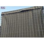 High Security Sand Filled Barriers , Military gabion Flood Barriers for sale