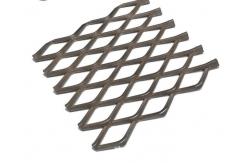 China Customized 4mm Expanded Mesh Panels Facade Cladding Decorative Aluminum supplier