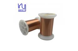 China Solderable Enamelled Copper Magnetic Wire UEW 155 Insulation 0.019mm Copper Wire supplier