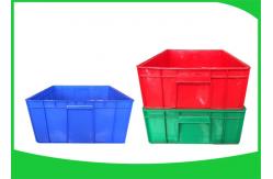 China Economic Plastic Stackable Containers Moving Storage For Transportation And Logistics supplier