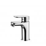 Cold Hot Water Bathroom Basin Tap With Spout Height 99 Mm 3/8 Inch Hoses for sale