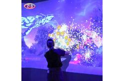 China 3800 Lumens Throwing Wall Projection Games 1024*768 Shape Adjustable supplier