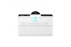 China Dual Alarm Double Layers Solid Steel Jewelry Safe Box For Security supplier