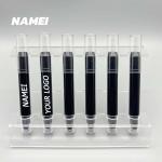 eye shadow stick pen 2 in 1 double ended eyeshadow pencil container with sponge for makeup packaging for sale