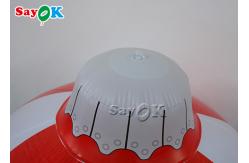 China Holiday Party Hanging Decoration Inflatable Snowflake Balloon supplier