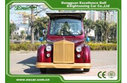China Luxurious Red G1S8 Electric Classic Cars 4 Row For 8 Passenger supplier