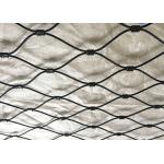 25x25mm Black Oxide Wire Rope Stainless Steel Safety Netting Customized 2.0 Mm for sale