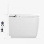 Luxury One Piece Modern Smart Toilet Automatic Ceramic Intelligent Toilet for sale