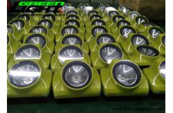 China 2.96W 18000lux 6.8Ah Wireless Cap Lamp For Underground Mine supplier