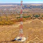 45 Self-support Galvanized Steel Mast Structure BTS Communication Lattice Tower for sale