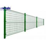 3D Curved Welded Wire Mesh Fence For Outdoor Garden PVC Coated for sale