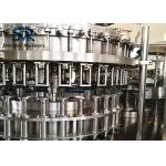 High Speed Glass Bottle Filling Machine With Aluminum Cap Sealing System for sale