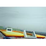Portable Large Inflatable Soccer Pitch For Commercial Use , Inflatable Soccer Field