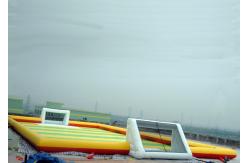 China Portable Large Inflatable Soccer Pitch For Commercial Use , Inflatable Soccer Field supplier