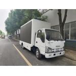 Full Color P5 P6 Mobile LED Billboard Trucks Isuzu Mobile Digital Billboard Truck for sale