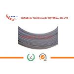 SGS Nicr Alloy chromel alumel Thermocouple flat ribbon wire 0.08mm thick