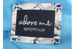 China Eco - Friendly Fabric Clothing Screen Printing Label Matt / Shinny Surface supplier