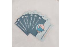 China 350gsm PMS Instruction Booklets Logo UV Coating Custom Printed 0.55mm Thick supplier