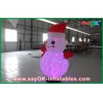 Christmas Inflatable Lighting Decoration Inflatable Snowman With Controller